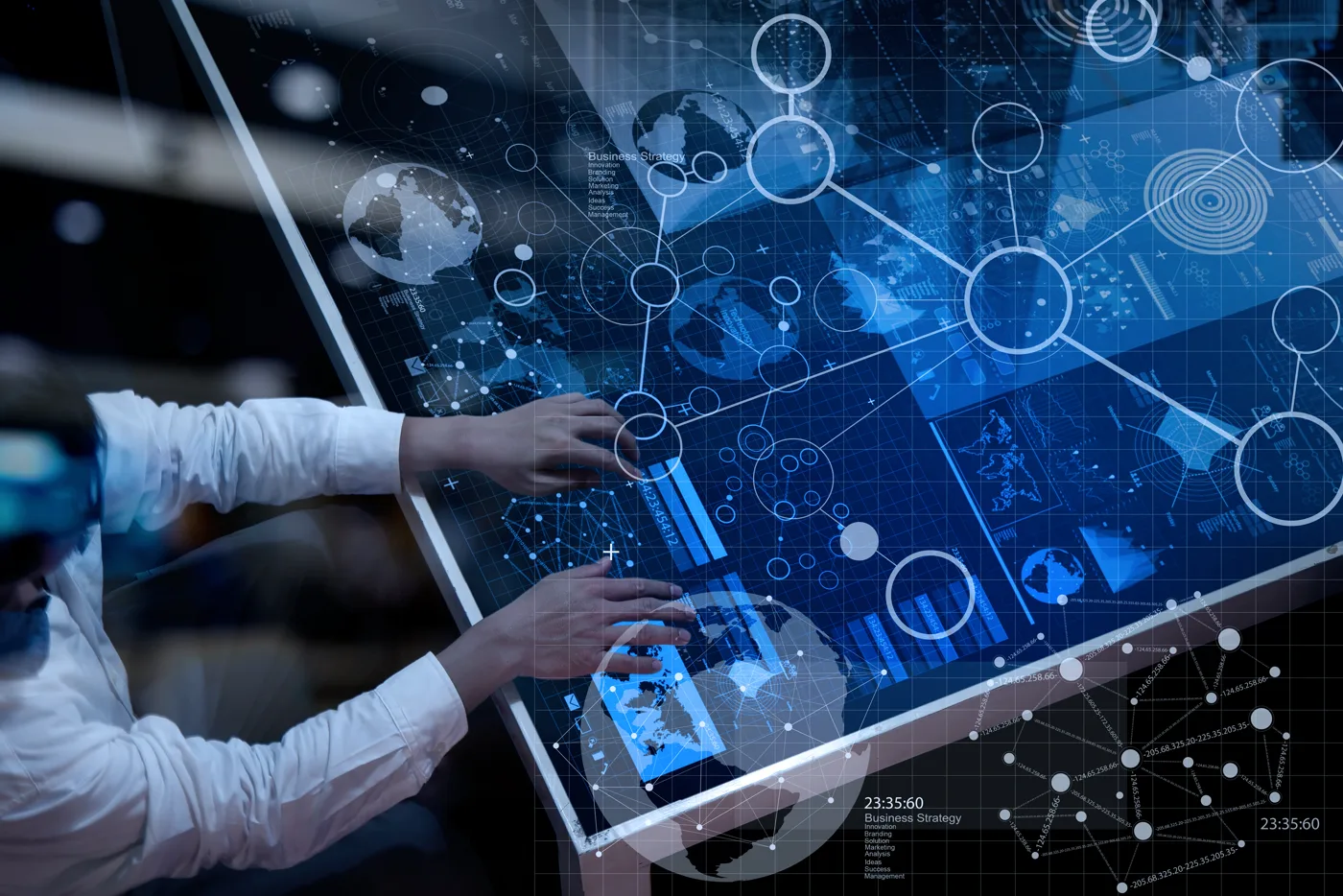 Connected digital systems and business technology interfaces